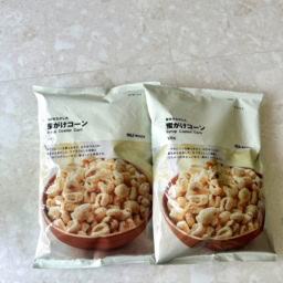 大袋 素材を生かした 蜜がけコーン ￥350
