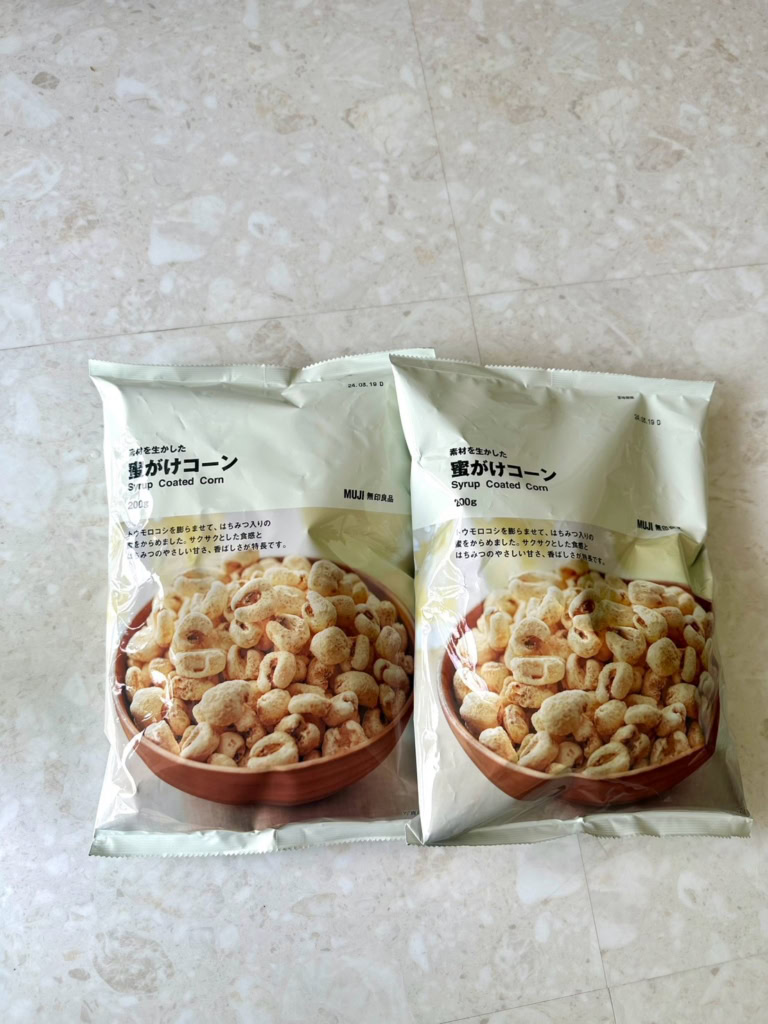 大袋 素材を生かした 蜜がけコーン ￥350