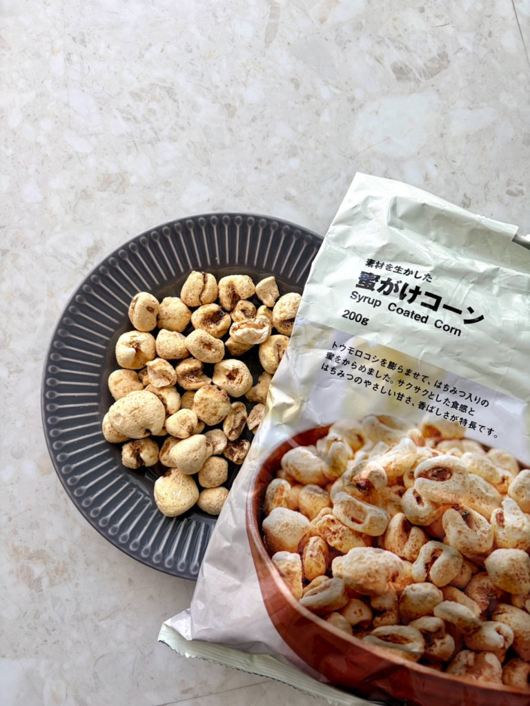 大袋 素材を生かした 蜜がけコーン ￥350