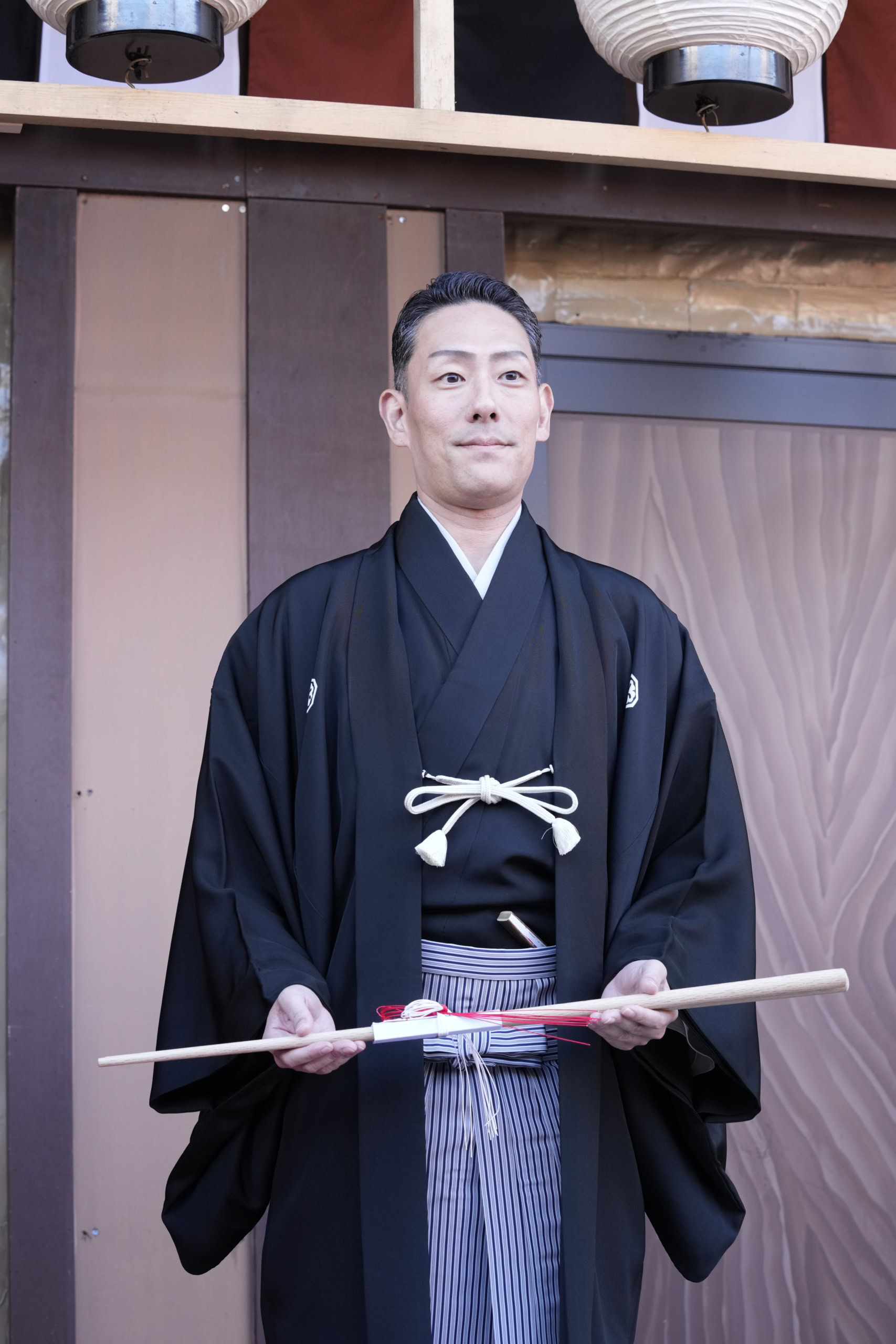 一番太鼓の儀　中村勘九郎さん