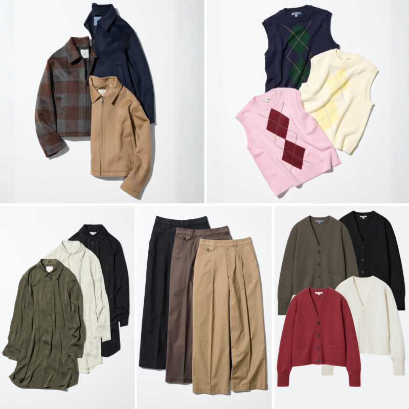 【UNIQLOandJWANDERSON】1点投入でいまっぽく!60代のおしゃれを格上げするマストバイアイテム5選