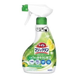 トイレマジックリン  消臭・洗浄スプレー  シトラスミントの香り350 ㎖ ￥396（編集部調べ）／花王 相談窓口
