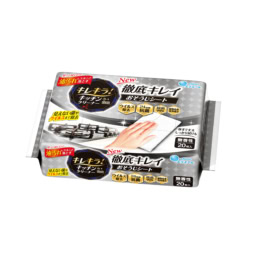 キレキラ！キッチンクリーナー  徹底キレイ  おそうじシート  20枚入 オープン価格／エリエールお客様相談室