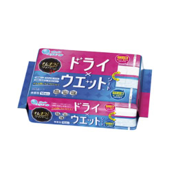 キレキラ！ワイパードライ×ウエットシート16 枚入り オープン価格／エリエールお客様相談室