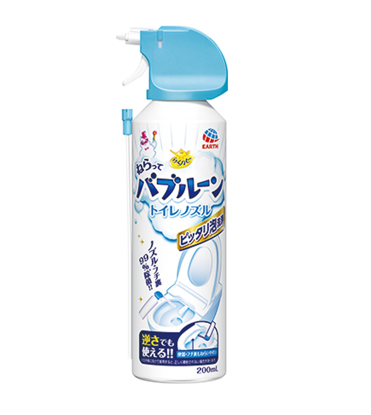 らくハピ ねらってバブルーン トイレノズル 200㎖ オープン価格/アース製薬 お客様からお気づきを頂く窓口