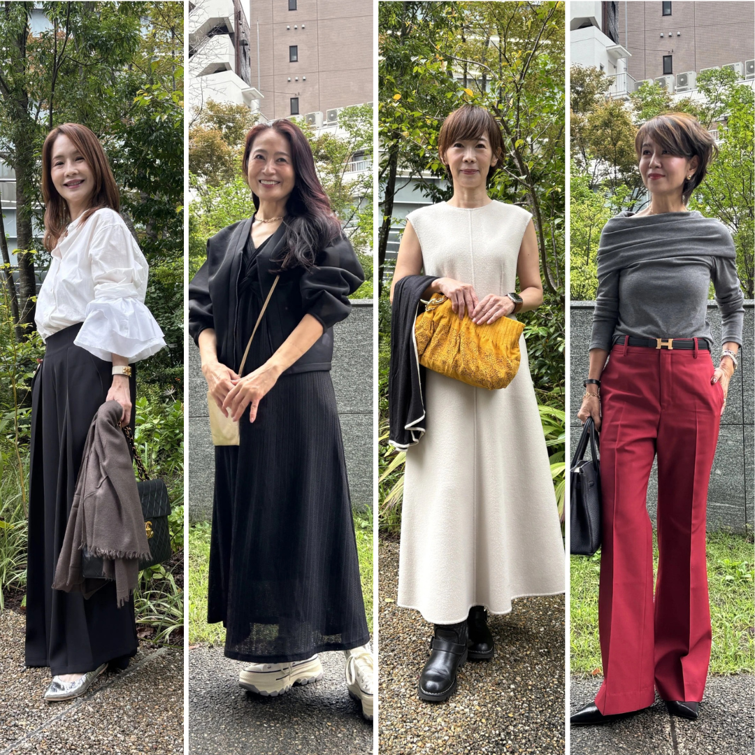 50代・60代のファッションスナップ