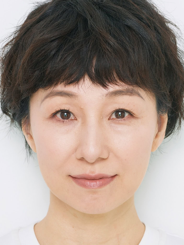 おまけシェーディングしたメイク